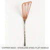 Beautifully Served by Jill Rikkers Fish Spatula 2 Hand Forged Artisanal Kitchen Tools