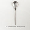 Beautifully Served by Jill Rikkers Strainer Spoon 5 Hand Forged Artisanal Kitchen Tools