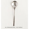 Beautifully Served by Jill Rikkers Strainer Spoon 6 Hand Forged Artisanal Kitchen Tools