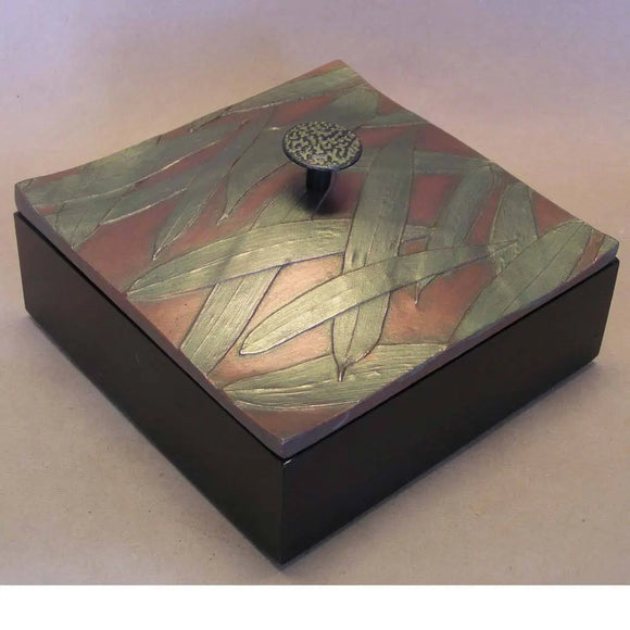 Blindspot Boxes by Deborah Childress Bamboo Box 1 Artistic Artisan Boxes