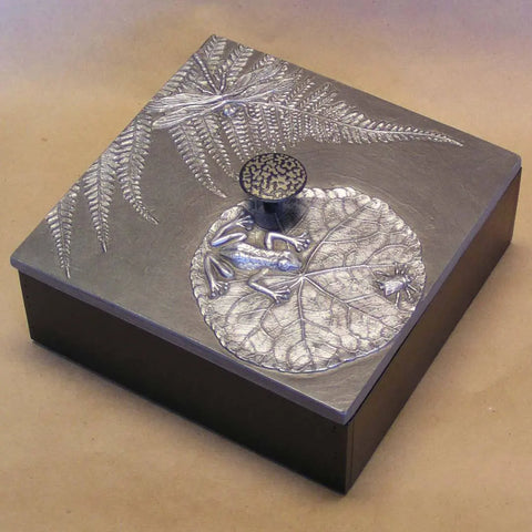 Blindspot Boxes by Deborah Childress Frog Pond Box 2 Artistic Artisan Boxes