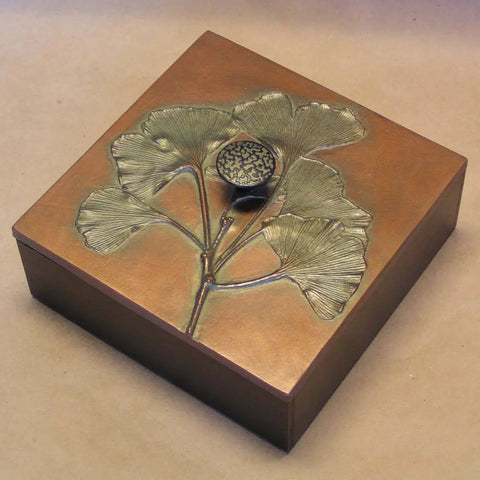 Blindspot Boxes by Deborah Childress Gingko Box Artistic Artisan Boxes