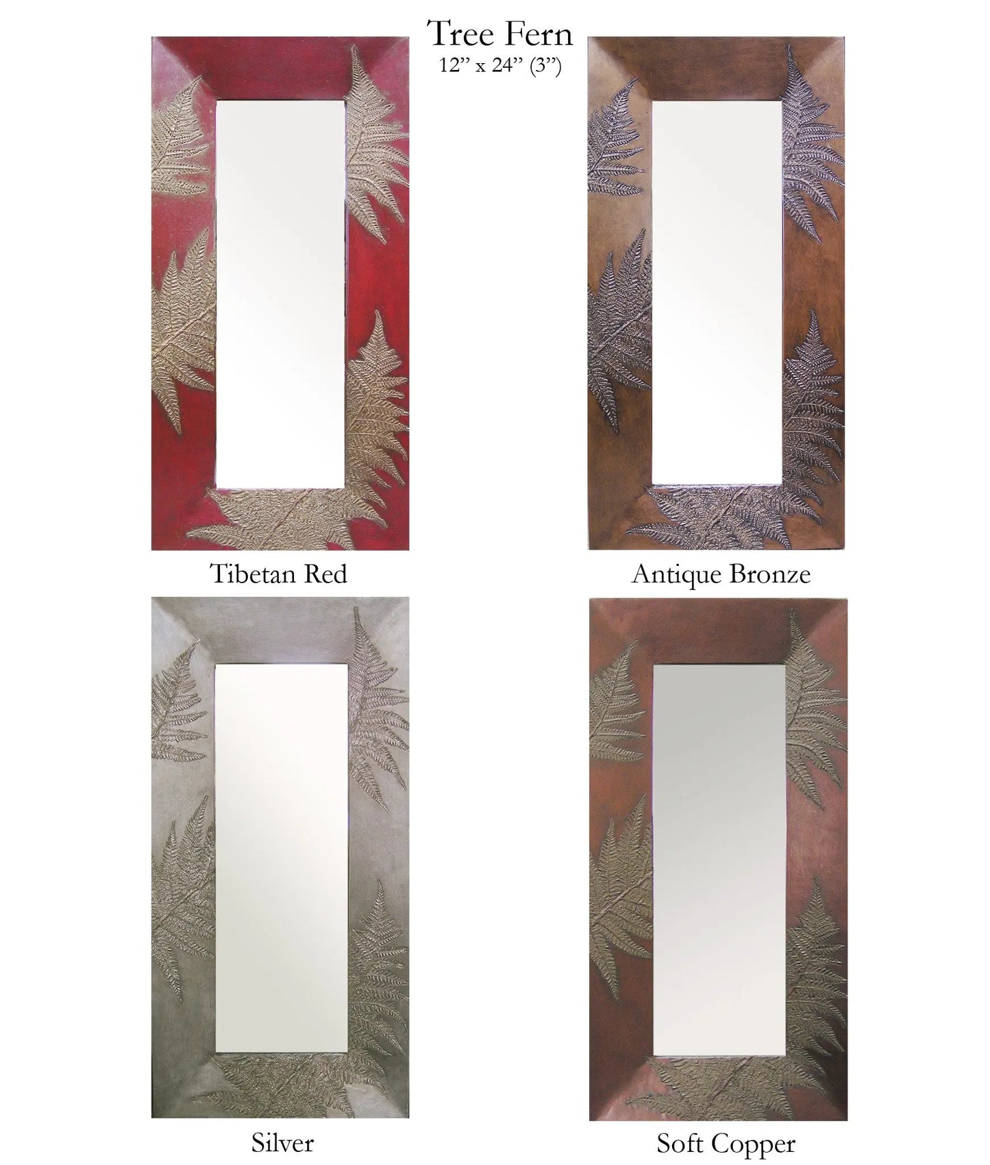 Deborah Childress Blindspot Mirrors Tree Fern, Artistic Artisan Designer Mirrors