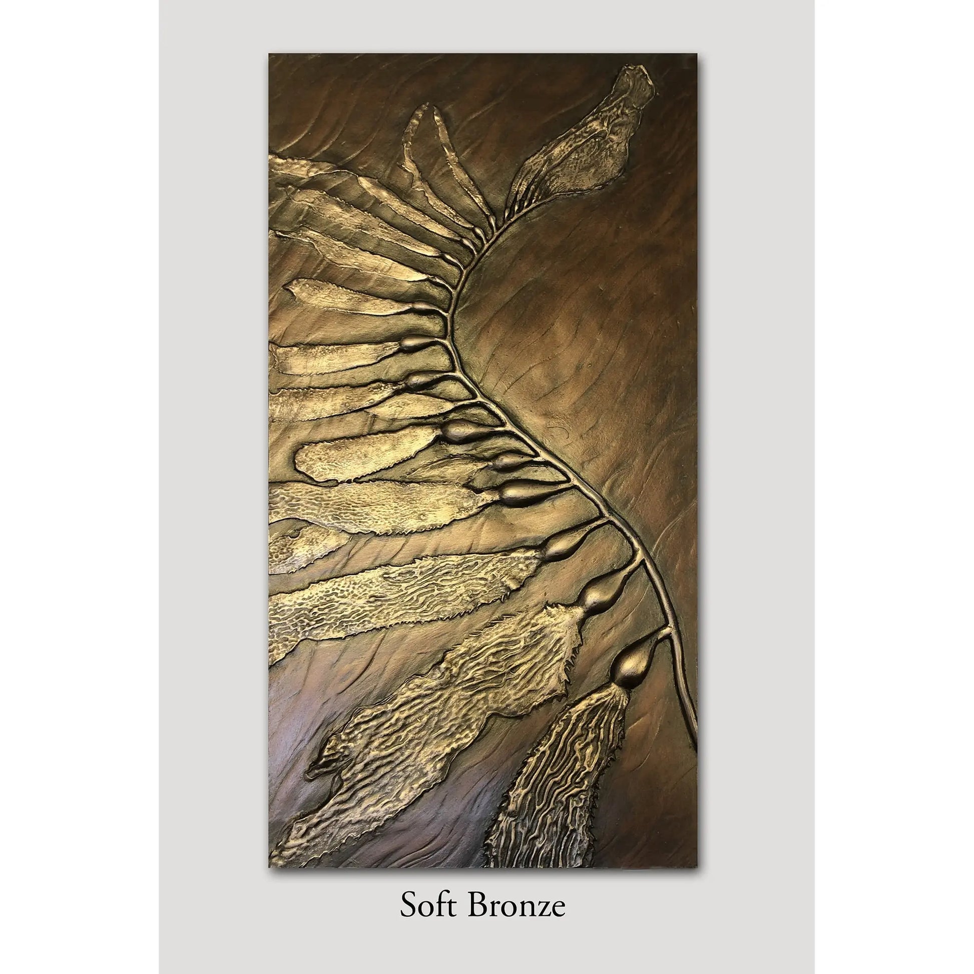 Blindspot Wall Art by Deborah Childress Kelp Wall Panel Color Artistic Artisan Wall Art