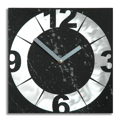 Bob Rickard Studio, Kronosworks Metal Burly Wall Clock, Artistic Artisan Designer Clocks
