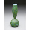 Bottle in Green Handblown Glass Vase by Thomas Spake Studios Artisan Handblown Art Glass Vases