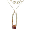 Calico Juno Designs Citrine Carnelian and Ruby Necklace NK340 1 Artistic Artisan Designer Jewelry