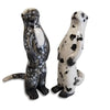 Cathy and Carie Crain of Crain Pottery Art Studio Set of Two River Otters R-R Otter B&W Hand Crafted Art Pottery