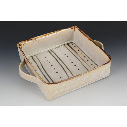 Clay House Pots by Amy Elswick Baking Dish Hand Crafted Stoneware Pottery