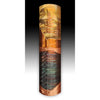 Copper Elements by Dan and Frances Hedblom Mountain Lake 4x17 Artistic Artisan Crafted Flame Painted Copper Wall Sculptures