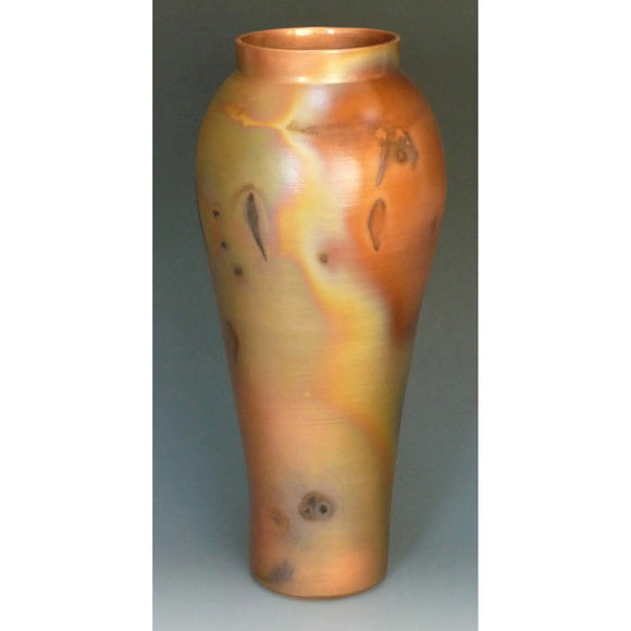 Cosmic Clay Studio New Class Vase Number 20 Sawdust Fired Handmade Pottery