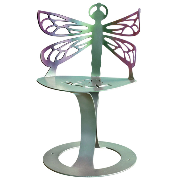 Cricket Forge Dragonfly Chair Artistic Functional Outdoor Indoor Sculptural Chairs Furniture