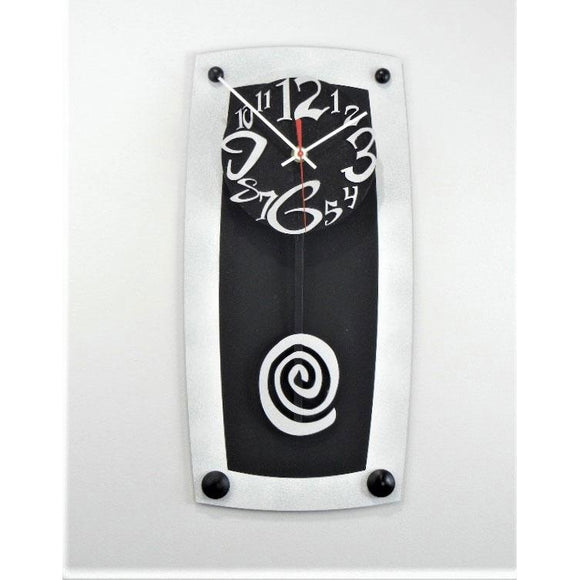 David Scherer Lg TV 7 Wall Clock Artistic Artisan Crafted Designer Clocks