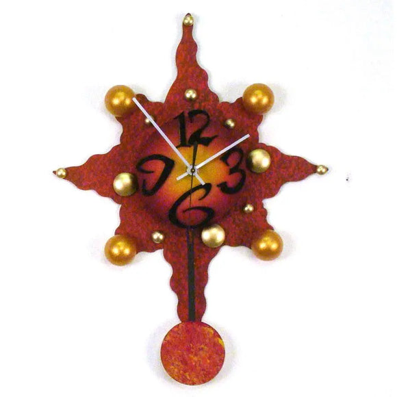 David Scherer Pendulum Wall Clock J 74 Artistic Artisan Designer Handmade Clocks