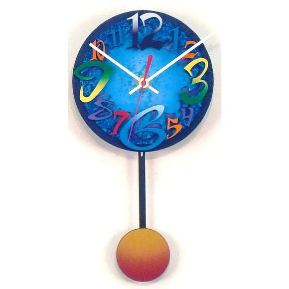 David Scherer Pendulum Wall Clock Time B Artistic Artisan Designer Handmade Clocks