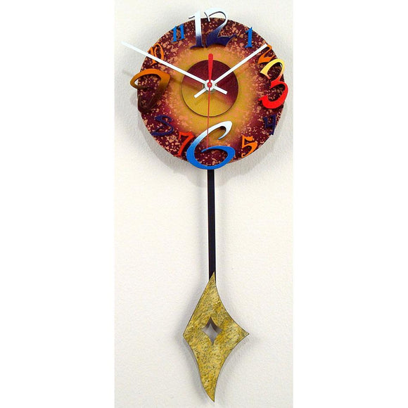 David Scherer Pendulum Wall Clock Time D Artistic Artisan Designer Handmade Clocks
