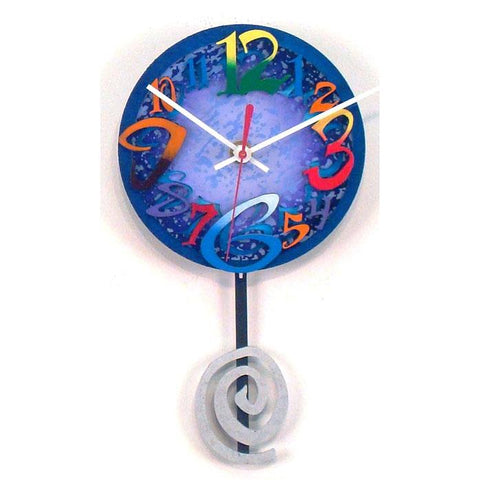 David Scherer Pendulum Wall Clock Time P Artistic Artisan Designer Handmade Clocks