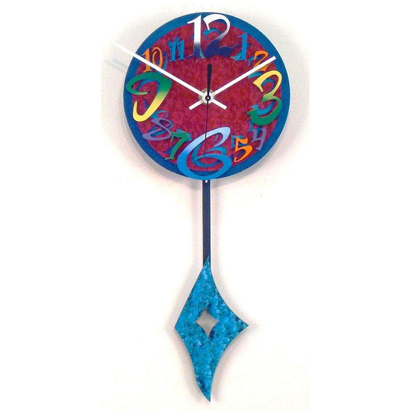 David Scherer Pendulum Wall Clock Time R Artistic Artisan Designer Handmade Clocks