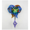 David Scherer Small Heart 12 Wall Clock Artistic Artisan Crafted Designer Clocks