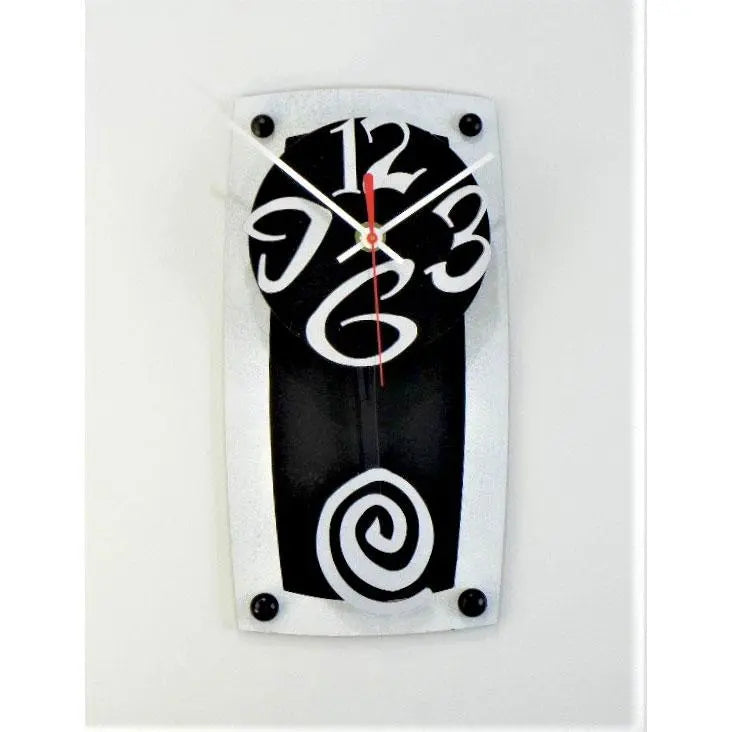 David Scherer TV 7 Wall Clock Artistic Artisan Crafted Designer Clocks