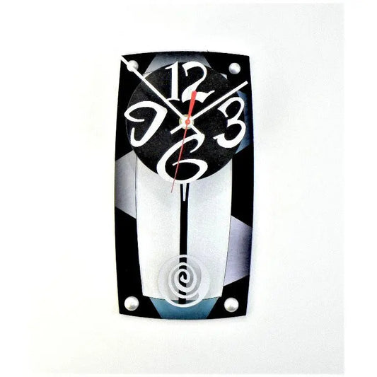 David Scherer Lg TV 8 Wall Clock Artistic Artisan Crafted Designer Clocks