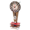 David Scherer Table Clock Dial B Artistic Artisan Designer Handmade Clocks