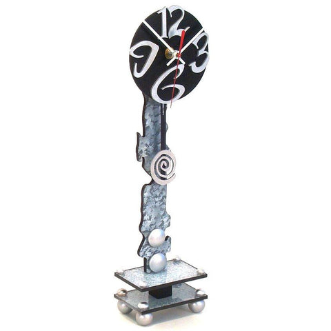 David Scherer Table Clock Zippo 3 Artistic Artisan Designer Handmade Clocks