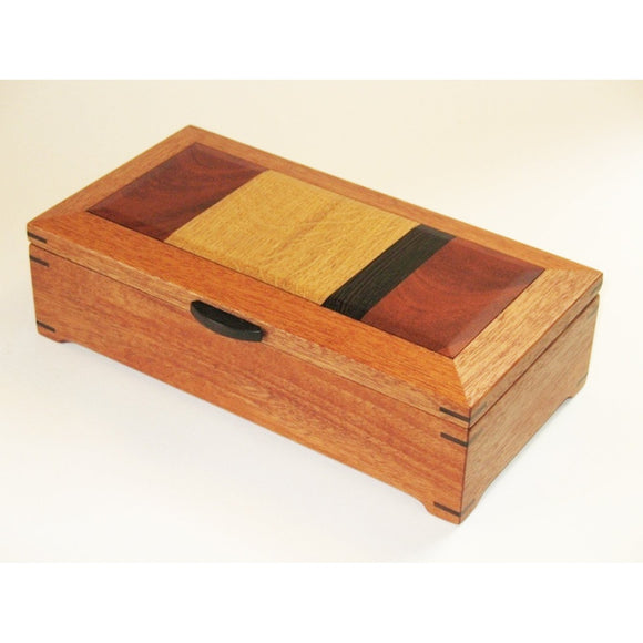 Edward Jacob Hinged Top Box Artistic Artisan Designer Wooden Boxes