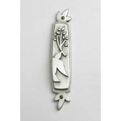 Emily Rosenfeld Dove Mezuzah, Artistic Artisan Designer Judaica