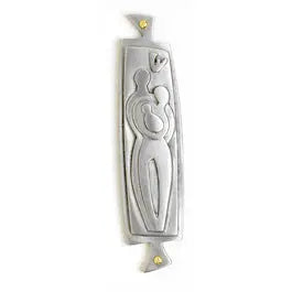 Emily Rosenfeld Family Mezuzah, Artistic Artisan Designer Judaica