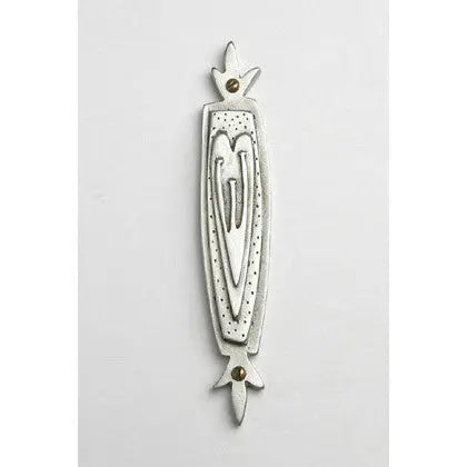 Emily Rosenfeld Heart Mezuzah, Artistic Artisan Designer Judaica