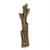 Emily Rosenfeld Judaica Brass Olive Branch Mezuzah Artistic Artisan Designer Judaica