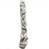 Emily Rosenfeld Judaica Pewter Vine Mezuzah Artistic Artisan Designer Judaica