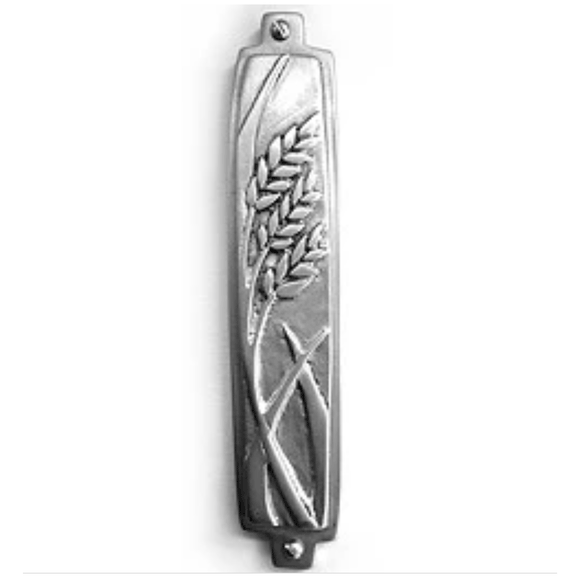 Emily Rosenfeld Judaica Wheat Mezuzah Artistic Artisan Designer Judaica