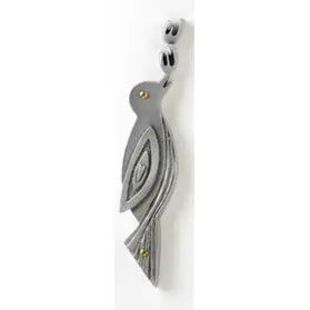 Emily Rosenfeld Songbird Mezuzah, Artistic Artisan Designer Judaica