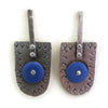 Enamel and Sterling Silver Earrings EE49 by Joanna Craft Jewelry Design