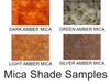 Franz GT Kessler Mica Shade Samples