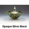 Opaque Silver Black