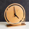 Girardini Design Chrono Desk Clock Artistic Artisan Designer Clocks in Copper