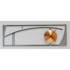 Girardini Design Clocks Cali Wall Clock Artistic Artisan Designer Wall Clocks Steel and Copper