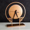 Girardini Design Sedona Clock Artistic Artisan Designer Clocks in Copper