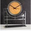 xGirardini Design Wright Time Clock in Steel Artistic Artisan Designer Clocks in steel and copper