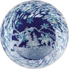 Winter Wonderland Seasonal Series Paperweight 2404 Handblown Glass Paperweight by Glass Eye Studio