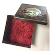 Grace Gunning Butterfly Round Window Reliquary Box Artistic Artisan Designer Keepsake Boxes