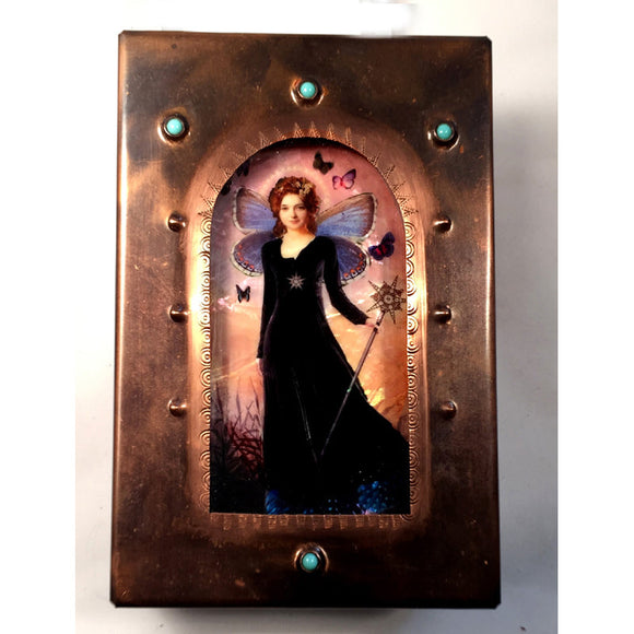 Grace Gunning Queen of the Fairies Reliquary Box Artistic Artisan Designer Keepsake Boxes