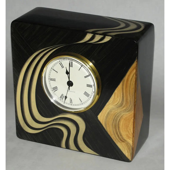 Grant Noren Kyoto Table Clock, Artistic Artisan Designer Clocks
