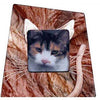 Grant Noren Painted Faux Finish Wood Cat Photo Frame Cat Artistic Artisan Designer Photo Frames