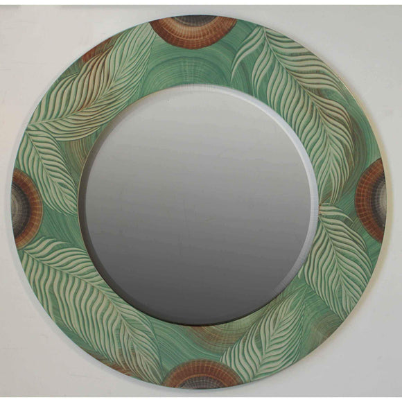 Grant Noren Round Mirror L445S Artistic Artisan Designer Mirrors