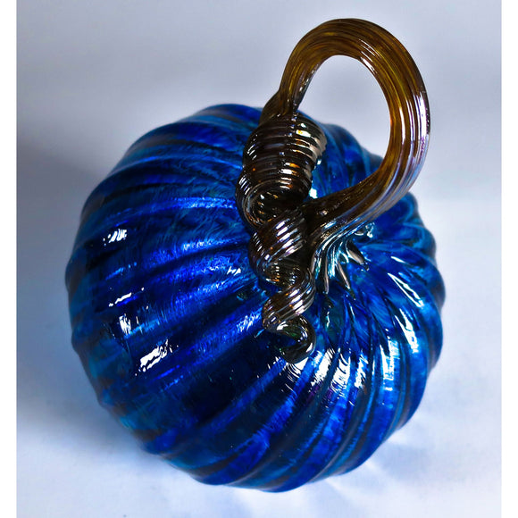 Grateful Gathers Glass By Danny Polk Jr Pumpkin 11 Artisan Crafted Hand Blown American Art Glass