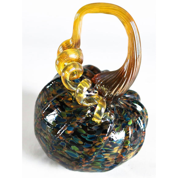 Grateful Gathers Glass By Danny Polk Jr Pumpkin 2 Artisan Crafted Hand Blown American Art Glass